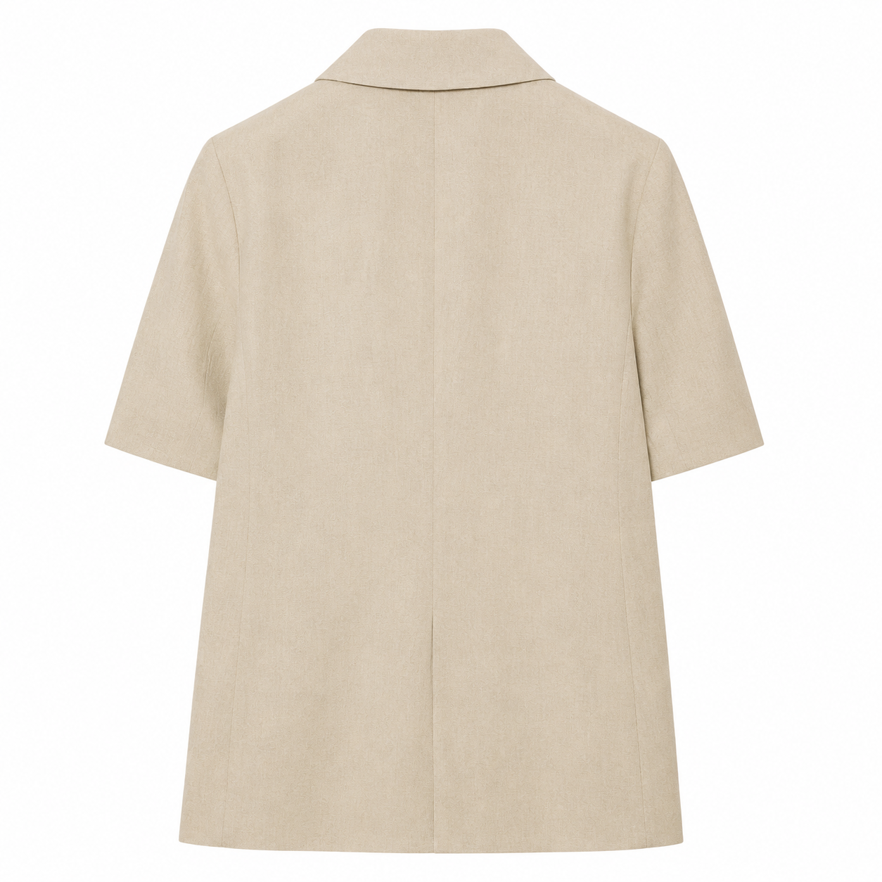 Amber Linen Chic Set – Eleganter Damen Hosenanzug in Beige