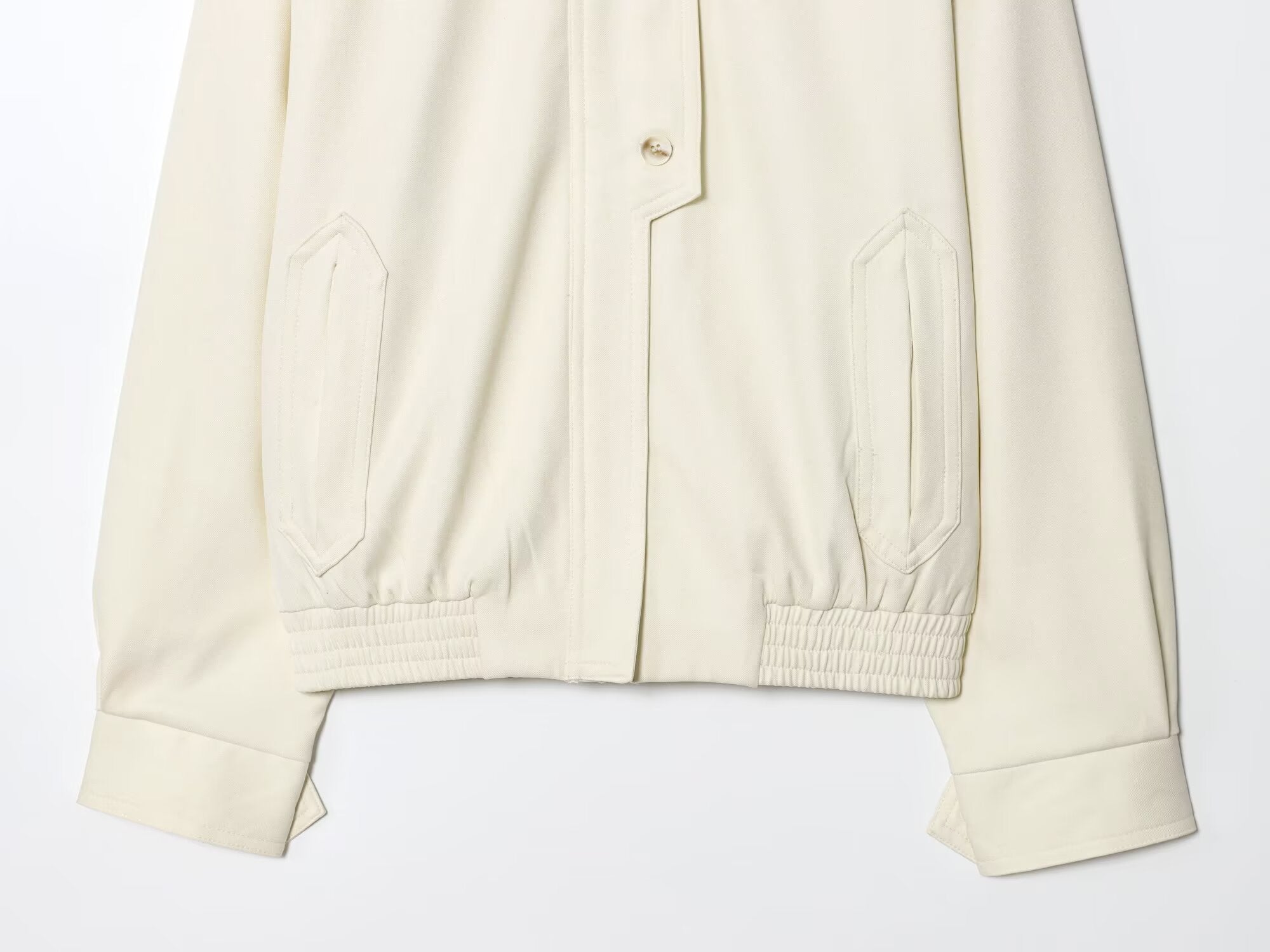 SANTORINI SUI – Cropped Bomber & Wide-Leg Trouser Set