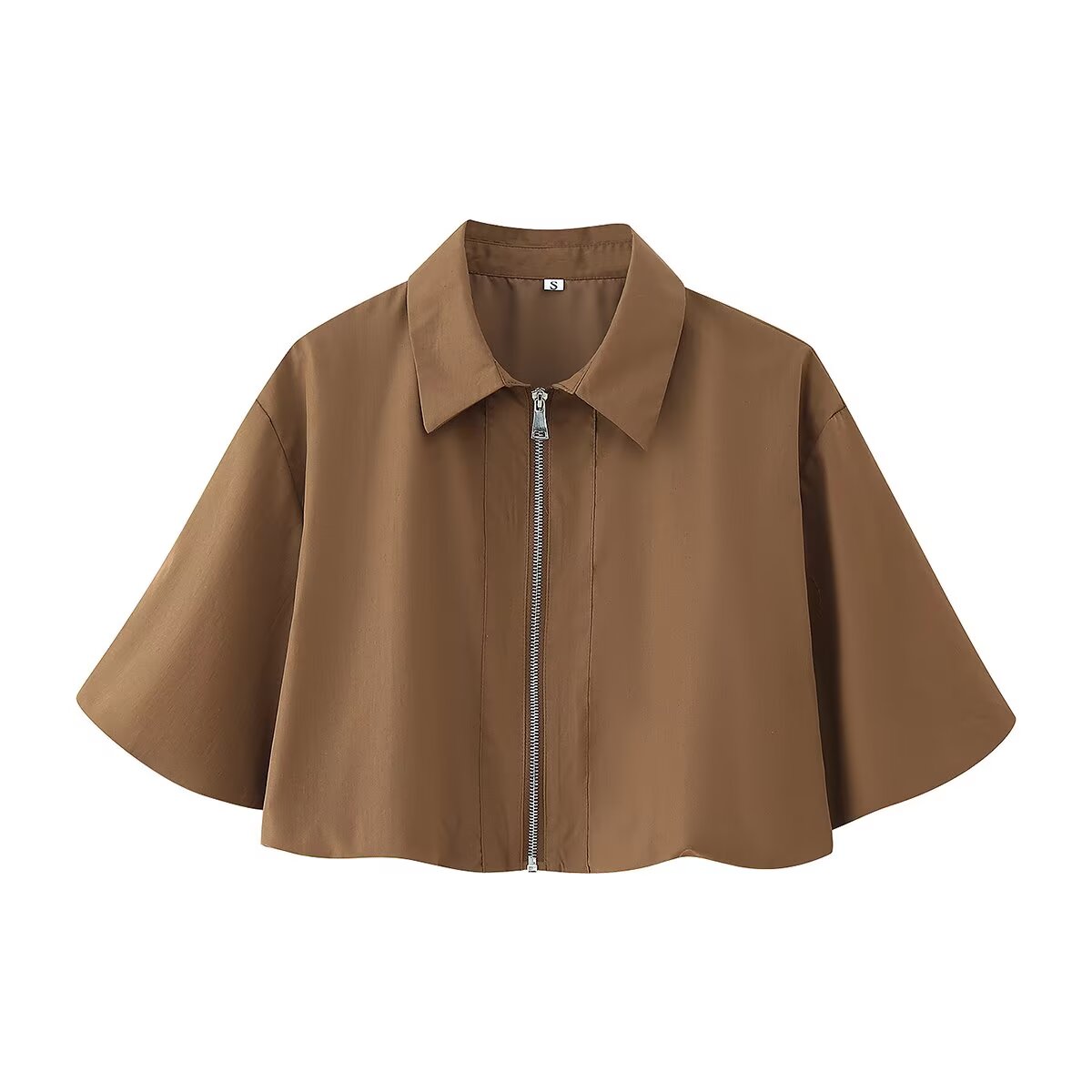 SOHO CHIC  SET – Cropped Capelet Jacket & Midi Skirt