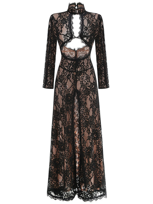 Abendkleid im Spitze