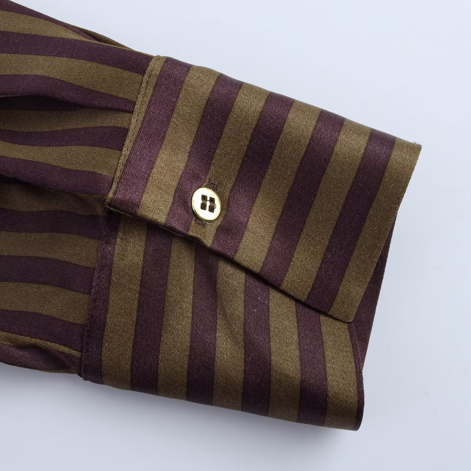 SERENITY COUTURE SET-Pinstripe Shirt & Palazzo Trousers