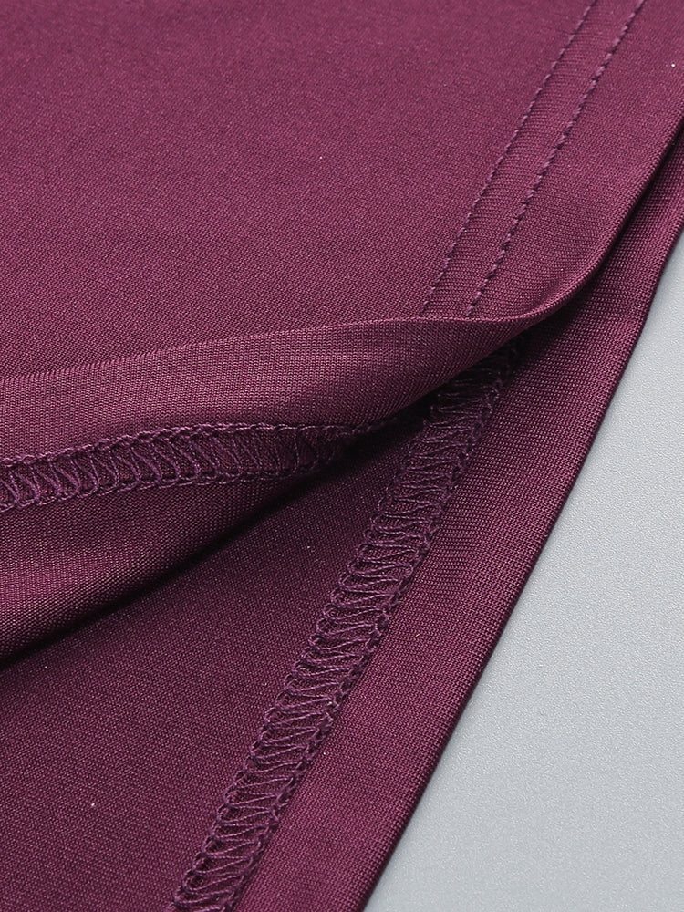 Ärmelloses Abendkleid mit Handschuhen