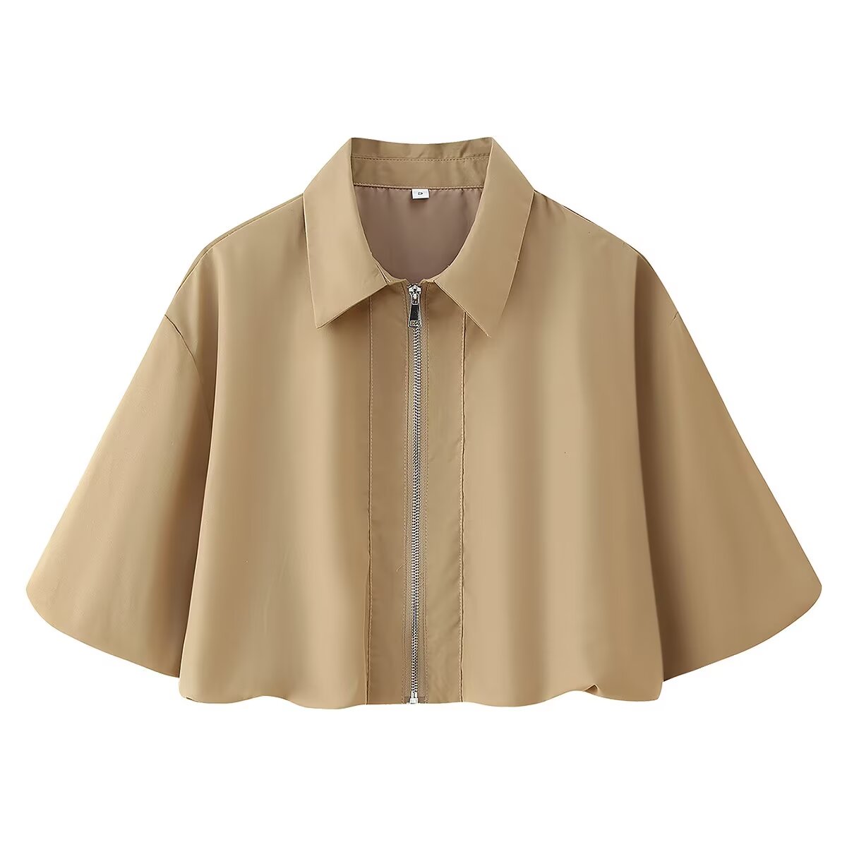 SOHO CHIC  SET – Cropped Capelet Jacket & Midi Skirt