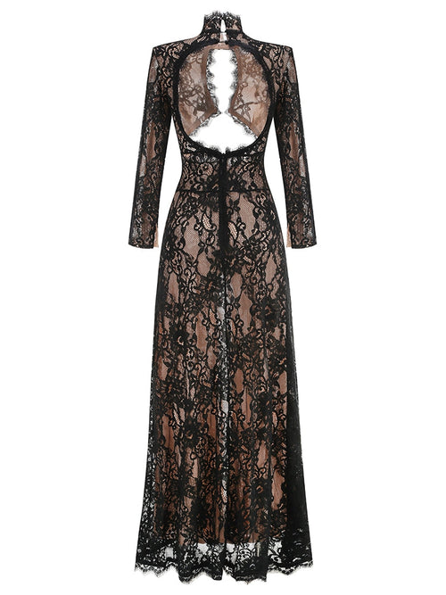 Abendkleid im Spitze