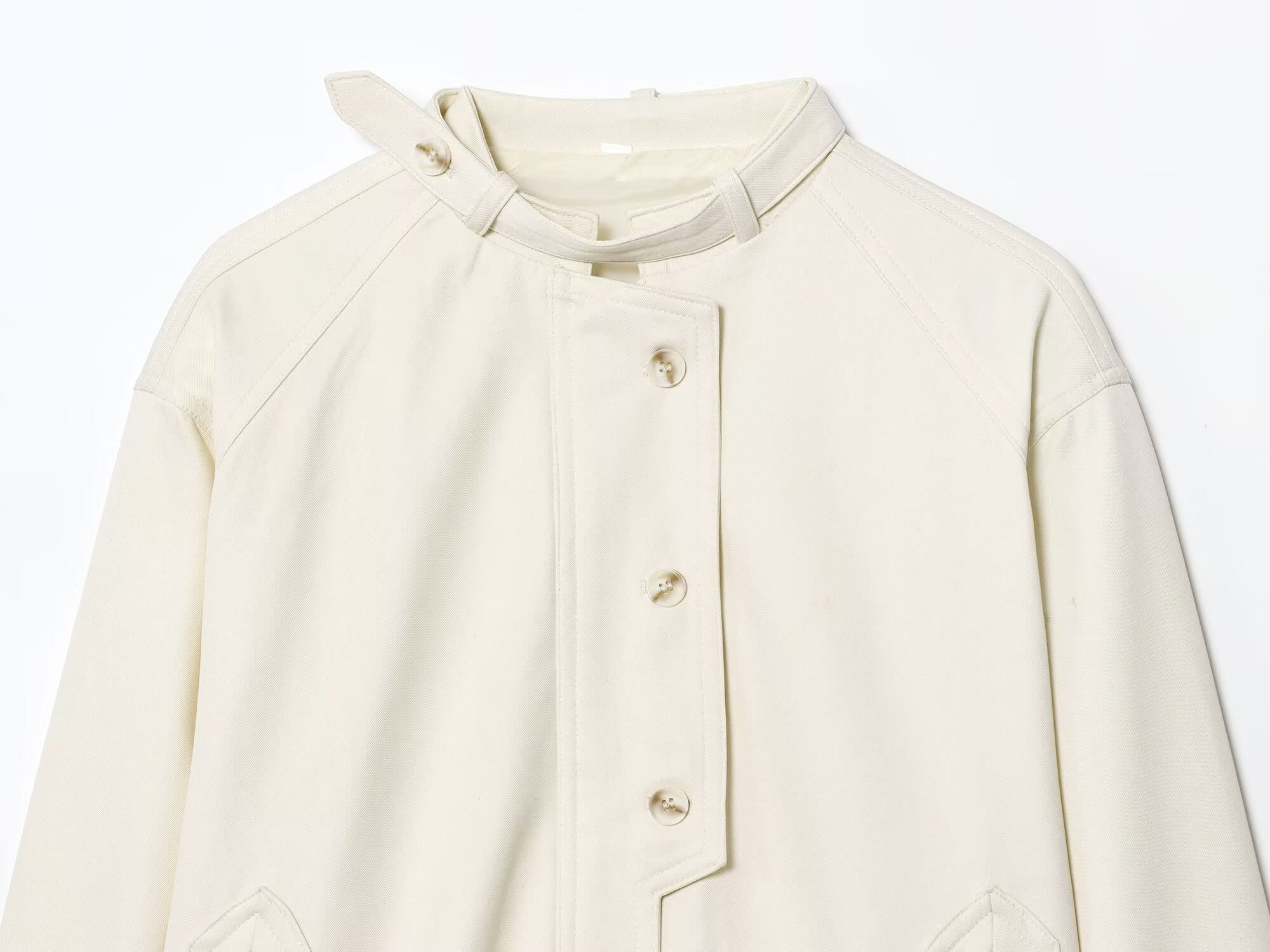 SANTORINI SUI – Cropped Bomber & Wide-Leg Trouser Set