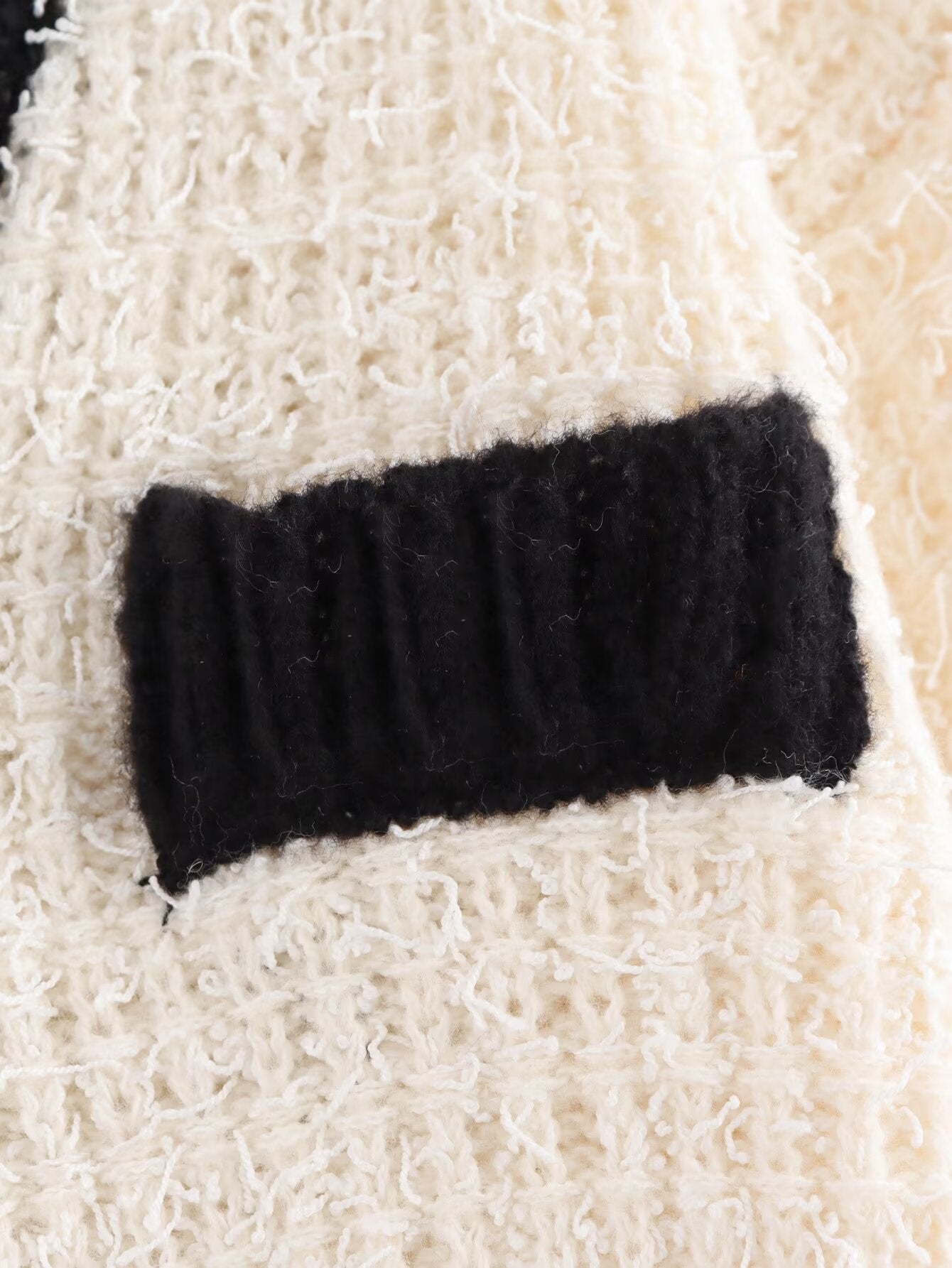 MONOCHROME CHIC KNIT SET – Cardigan & Mini Skirt