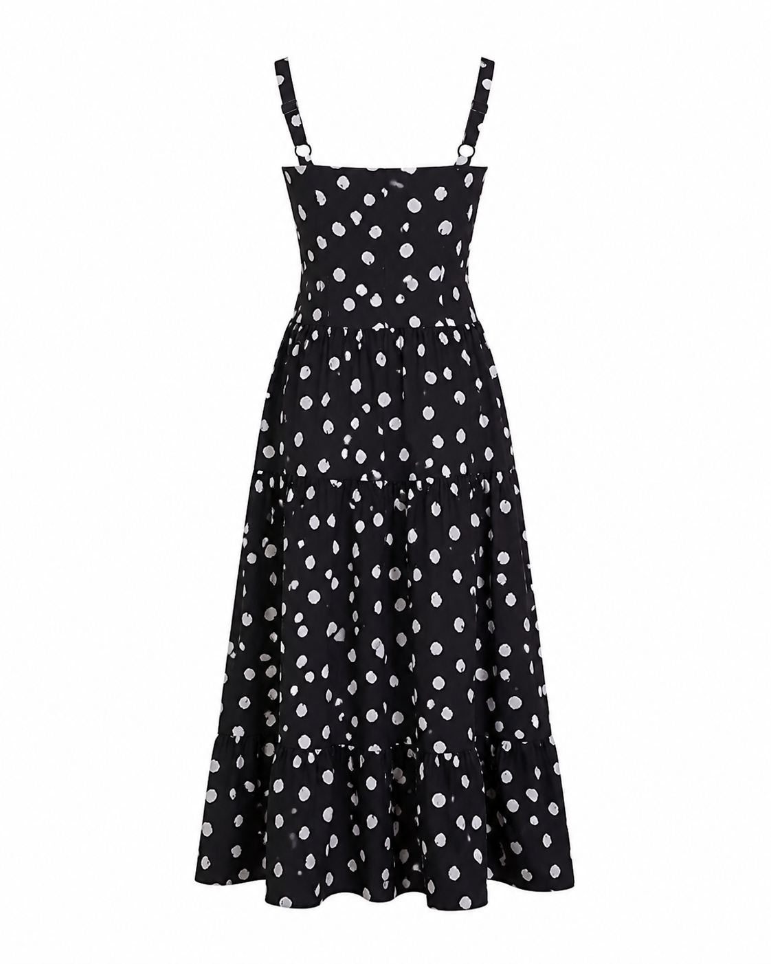 Lily Kleid – Elegantes Sommerkleid in Weiß mit tailliertem Schnitt und V-Ausschnitt