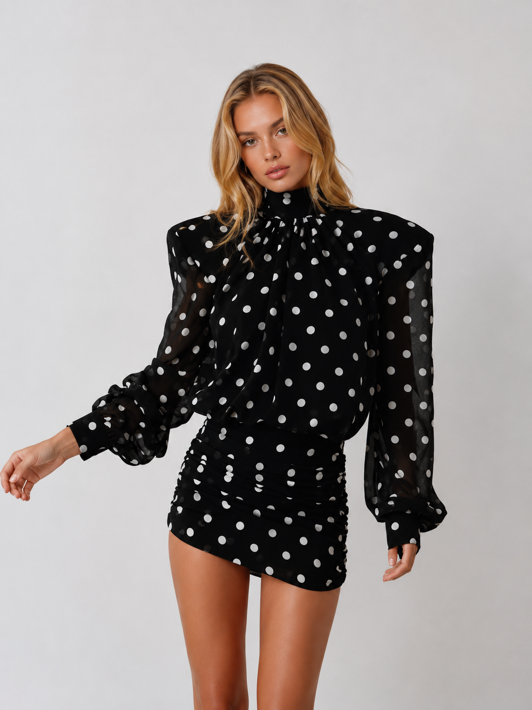 Muse Mini Dot Kleid