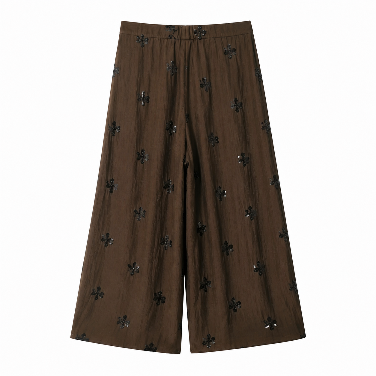 Mocha Bloom Set – Elegantes Damen Zweiteiler Set in Braun