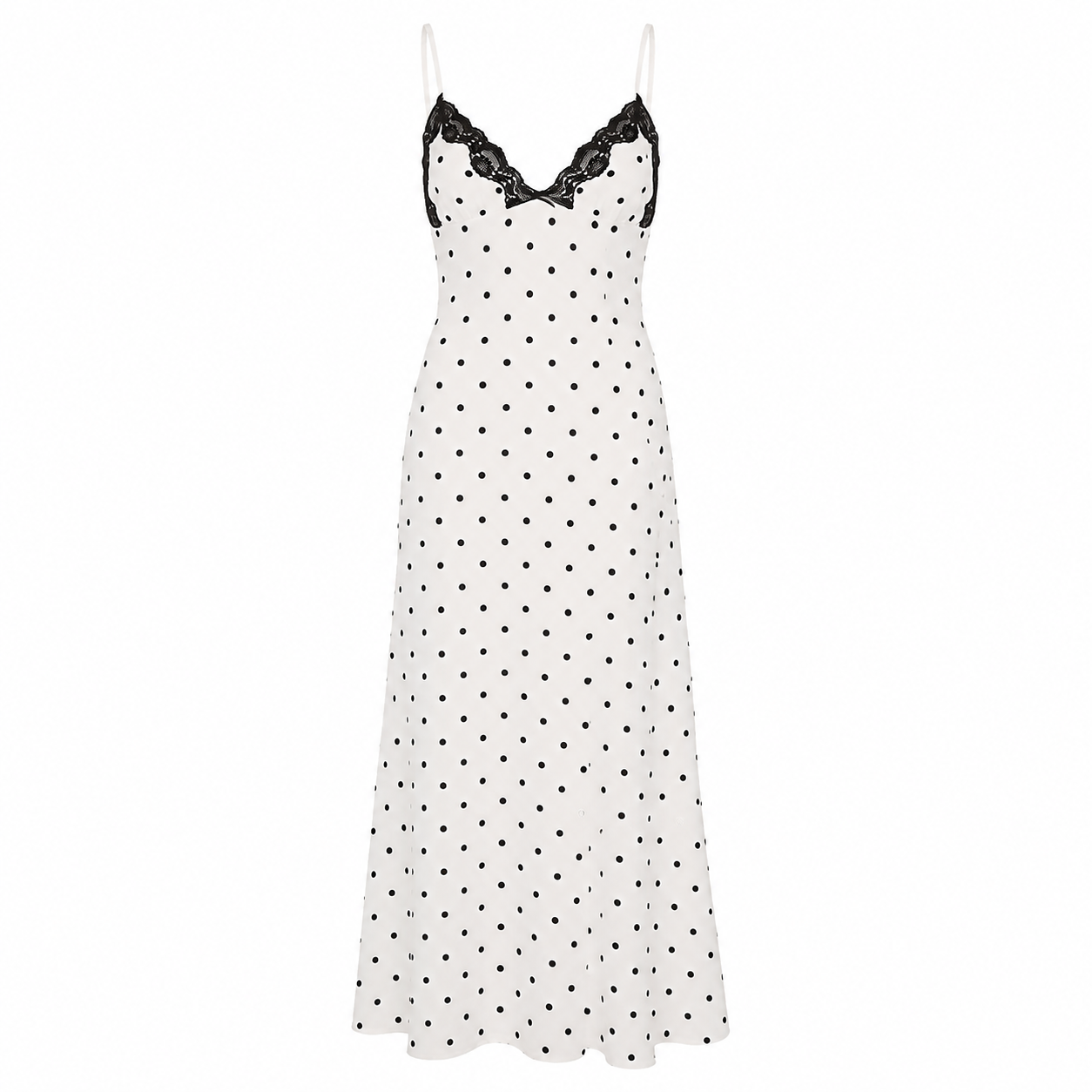 Clara Kleid – Elegantes Polka Dot