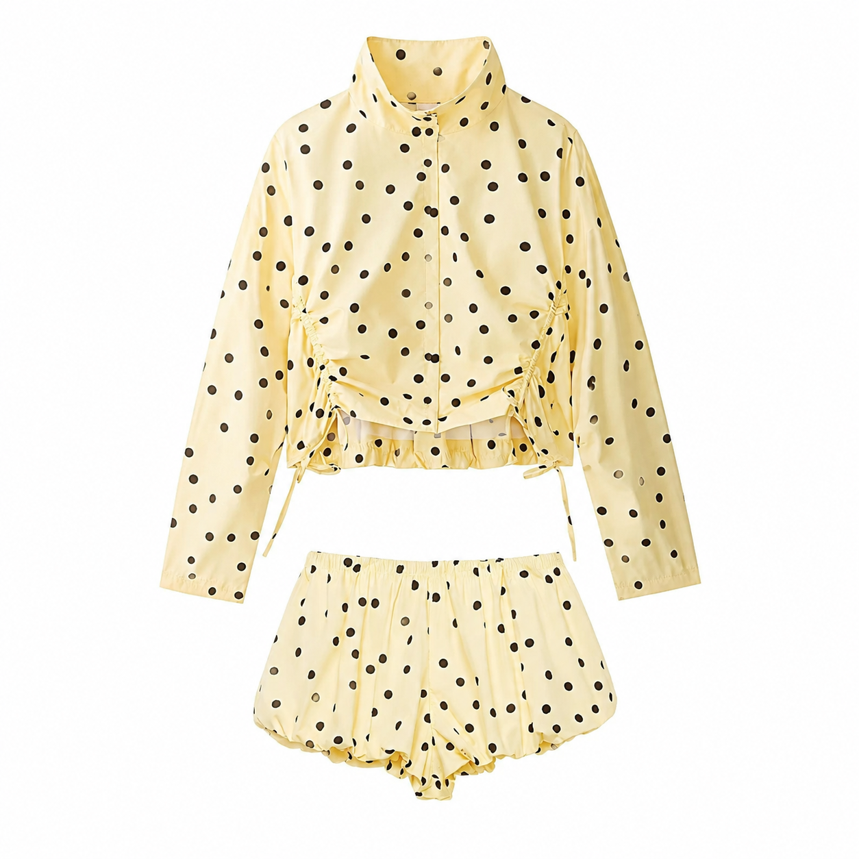 Amalfi Polka Dot Set – Elegantes Damen Sommer Set mit Vintage Chic