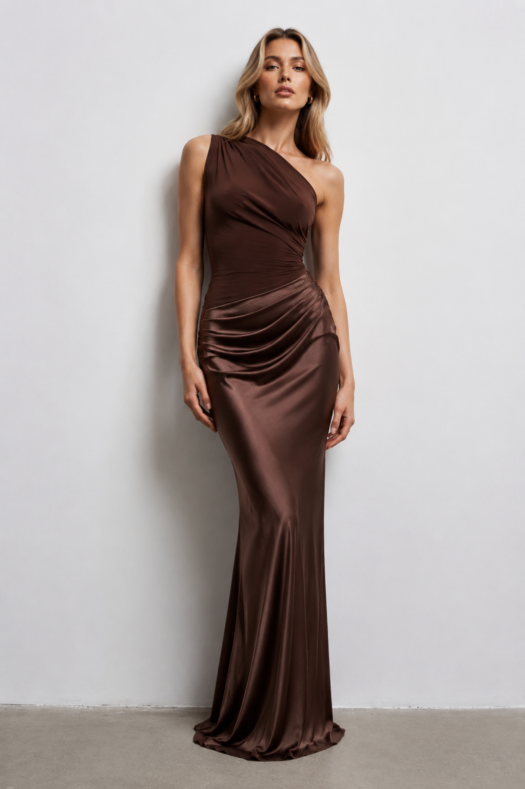 Lara Kleid – Elegantes One-Shoulder Abendkleid für Damen