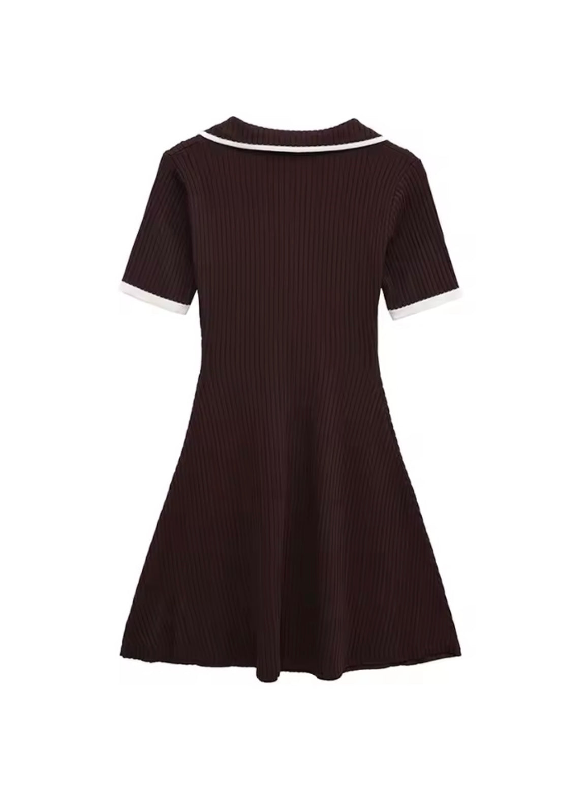 Monélia Knit Dress – Elegantes Damen Strickkleid im Parisian Chic Stil