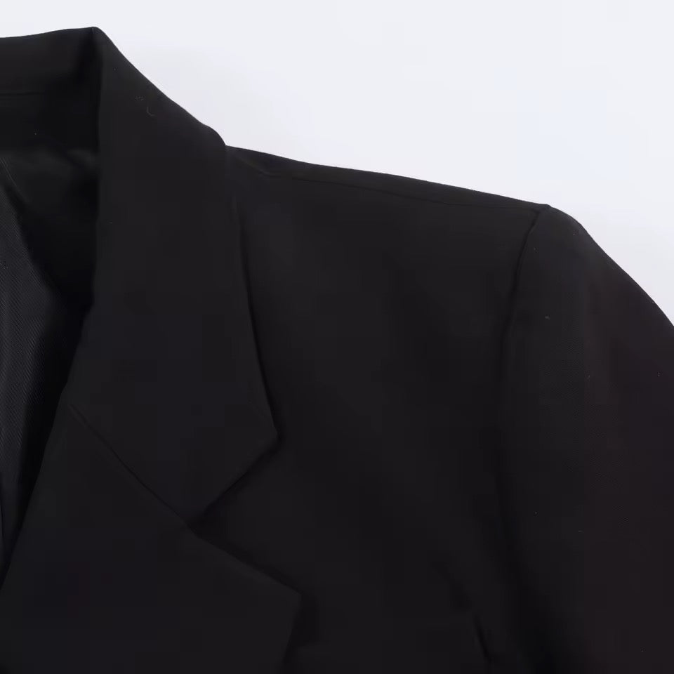 Celina Set – Elegantes Blazer & Shorts Set mit Spitze