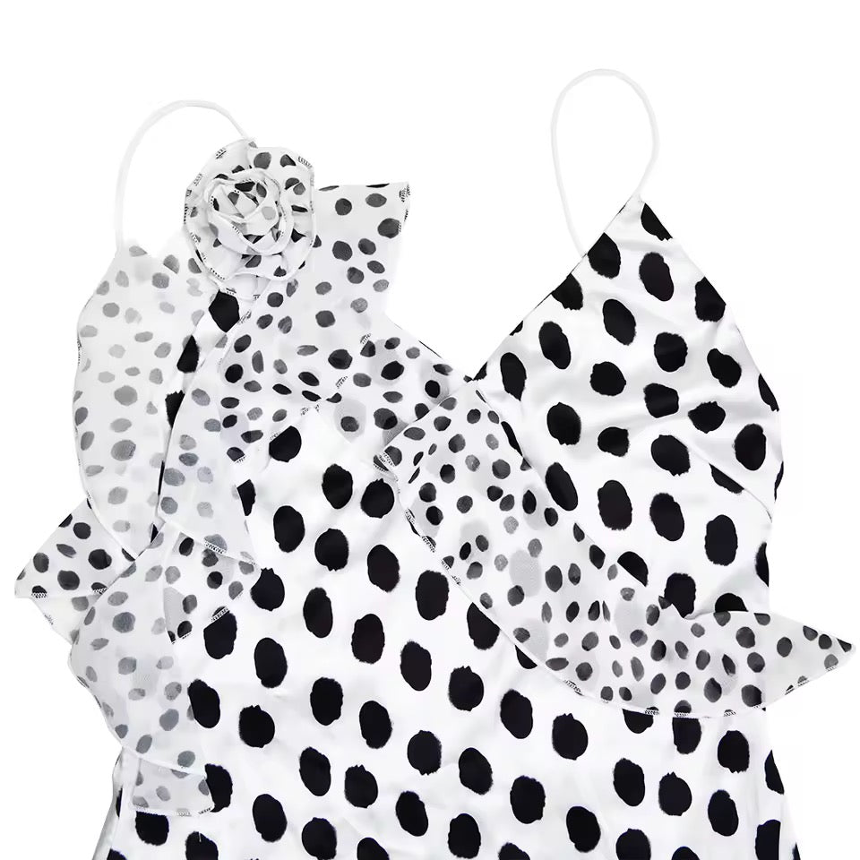 Rosa Kleid Dot – Elegantes Damenkleid