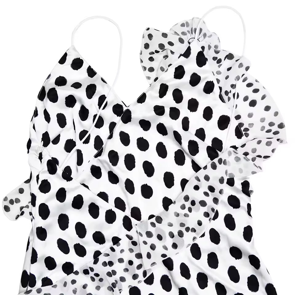 Rosa Kleid Dot – Elegantes Damenkleid