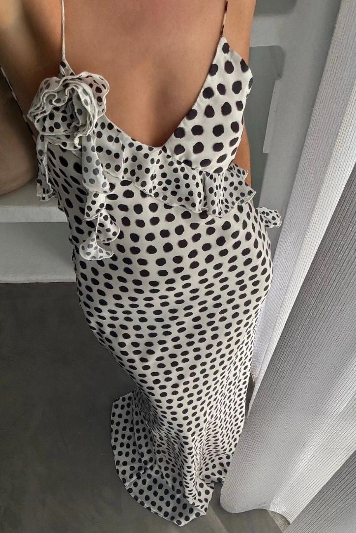 Rosa Kleid Dot – Elegantes Damenkleid