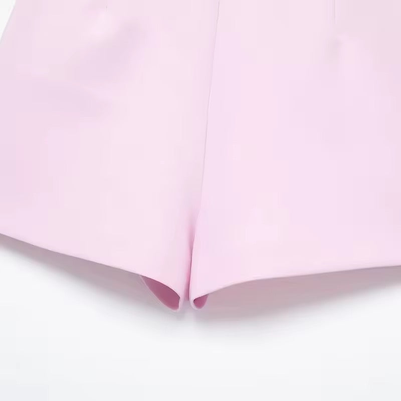 Elisé Bow Set – Feminines Damen Zweiteiler Set mit Schleifen Details
